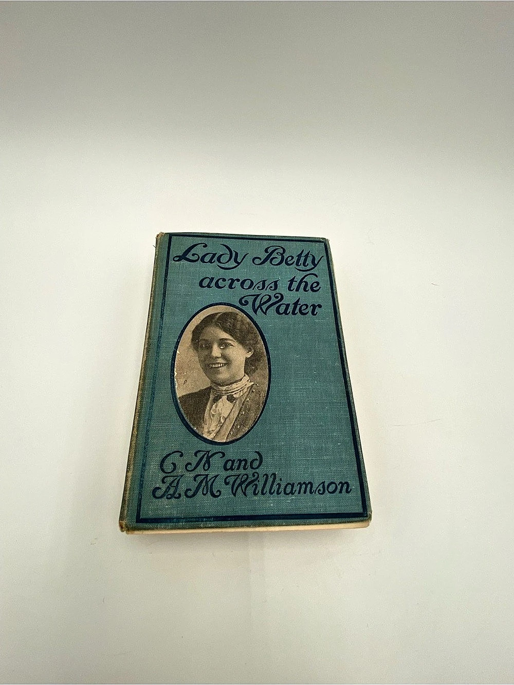 Lady Betty Across the Water Vintage Blue & Brown Book